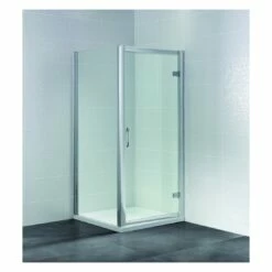 April Identiti2 700mm Hinged Semi-Frameless Shower Door