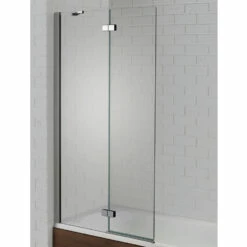 Aquadart Venturi 6 Hinged Bath Screen Left Hand