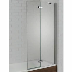 Aquadart Venturi 6 Hinged Bath Screen Right Hand