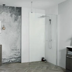 Aquadart 8 Wetroom Glass Panel 900mm
