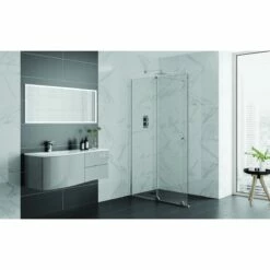 Aquadart Rolla 8 Sliding Wetroom Door 1600mm