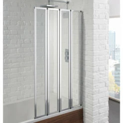 Aquadart Venturi 6 Framed 4 Fold Bath Screen
