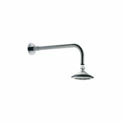 Aqualisa Axis Digital Fixed Head Wall Mount Arm Chrome