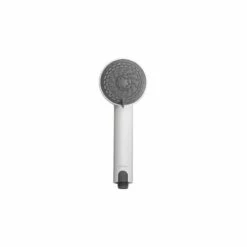 Aqualisa 90mm Harmony Shower Head White/Dark Grey
