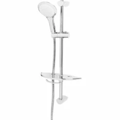 Bristan Economy Single Function Slide Bar Shower Kit Chrome