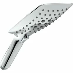 Bristan Large Square 3 Function Push Button Handset