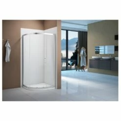 Merlyn Vivid Boost 1200x800mm 1 Door Offset Quadrant Enclosure