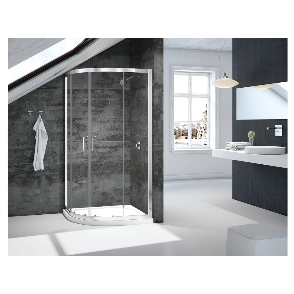 Merlyn Vivid Boost Loft 800mm 2 Door Quadrant Enclosure