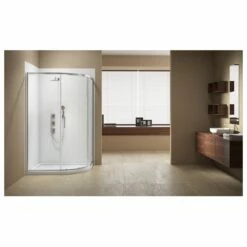 Merlyn Vivid Sublime 1200x800mm 1 Door Offset Quadrant Enclosure