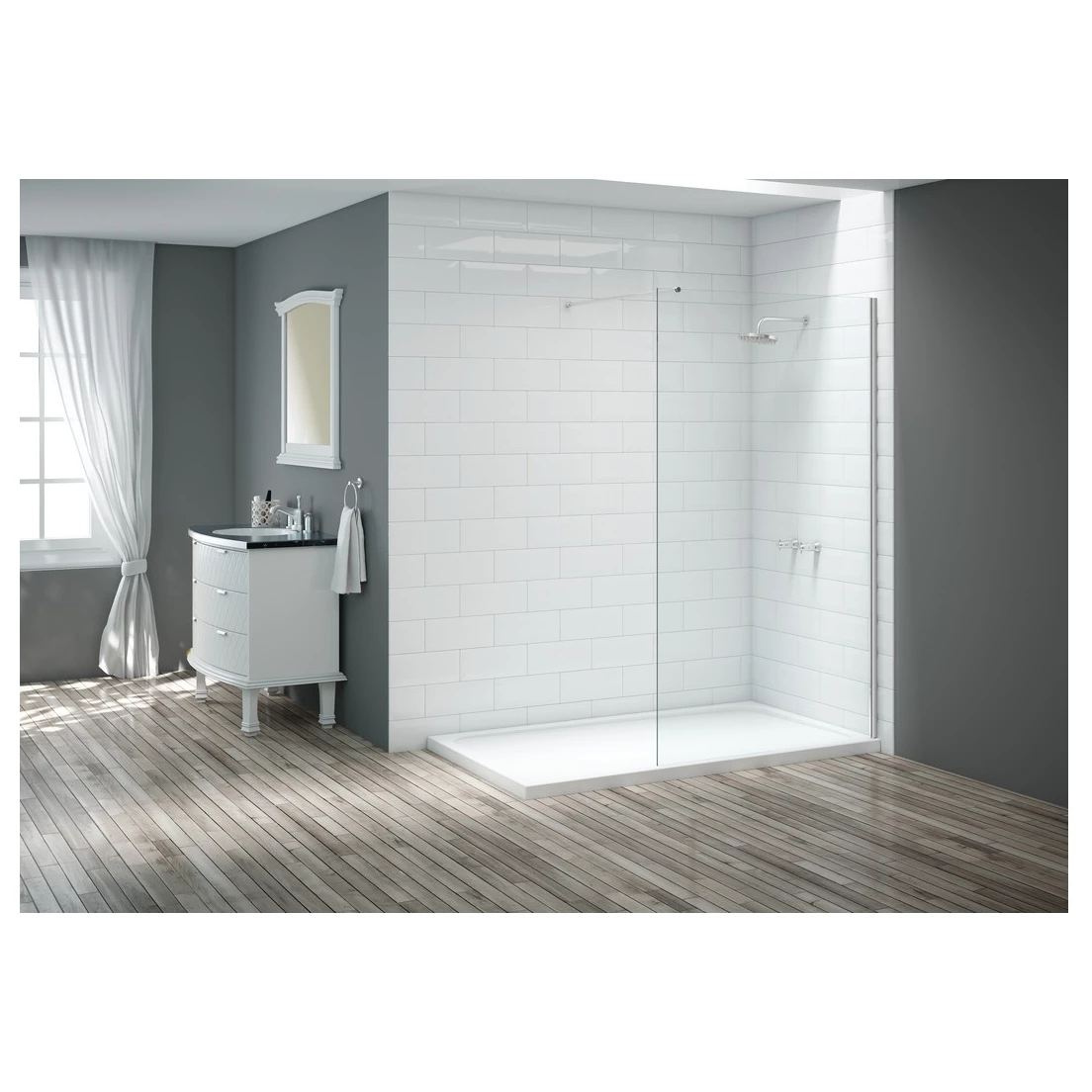 Merlyn 800mm Wetroom Panel