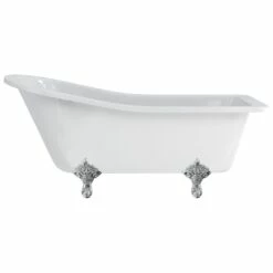 Burlington Harewood Slipper Bath With Standard Feet