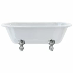 Burlington Windsor 170cm Double Ended Bath, Luxury Feet