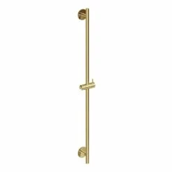 Burlington Riviera 1000mm Slidebar With Adjustable Bracket Gold