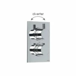 Cifial Technovation 465 Thermostatic Valve With Diverter Chrome