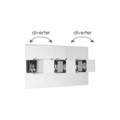 Cifial Quadrado 3 Control Landscape Valve With Double Diverter