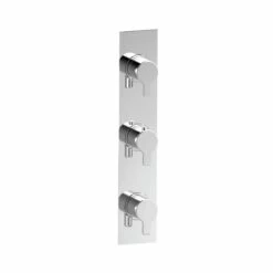 Cifial Coule Slim 3 Control Vertical Shower Valve, 2 Outlets