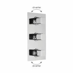 Cifial Cudo 3 Control Thermostatic Valve With Double Diverter