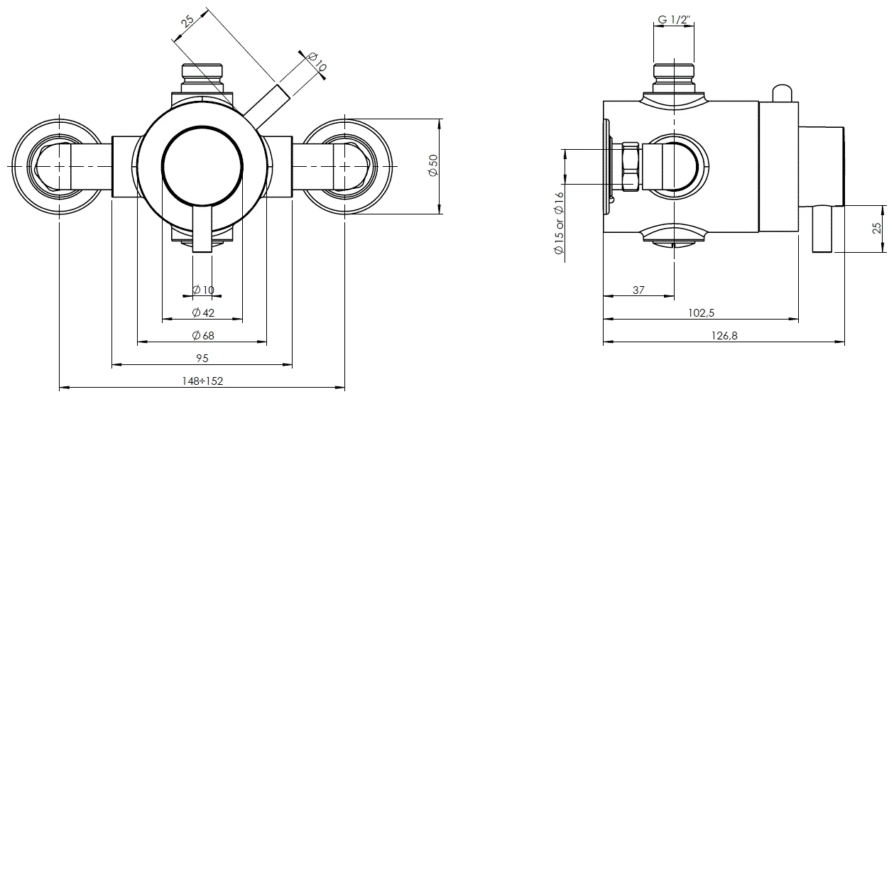 Deva Vision Exposed Concentric Shower - Image 2