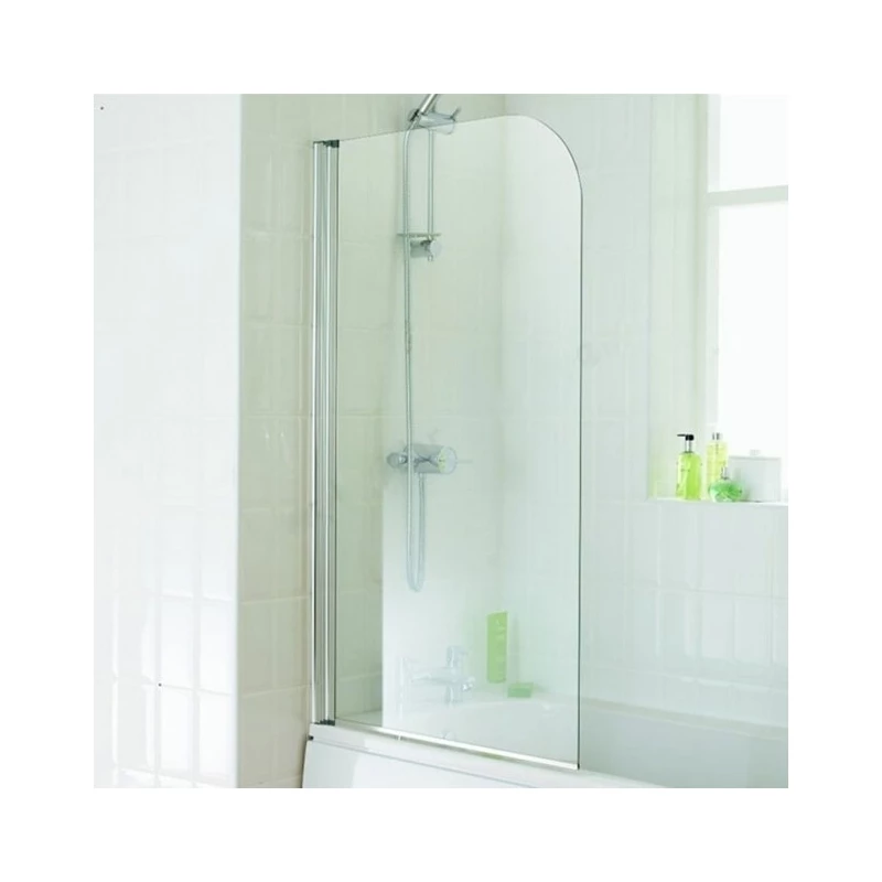 Essential Element 750x1300mm Curved Bath Screen