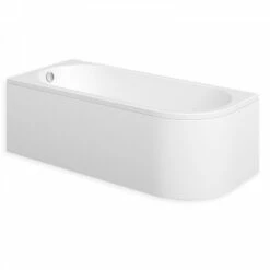Essential Pimlico 1700x750mm Spacesaving Bath Left Hand Pack