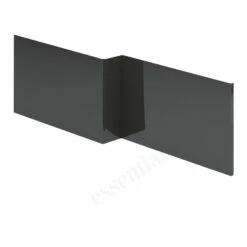 Essential Nevada MDF L Showerbath Front Panel 1700mm Grey