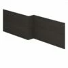 Essential Vermont MDF L Showerbath Front Panel 1700mm Dark Grey
