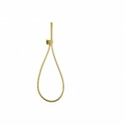 Flova Levo Handshower Kit With Wall Outlet Brushed Brass