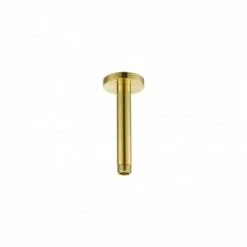 Flova 120mm Ceiling Shower Arm Brushed Brass