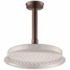 Flova Traditional Ceiling Shower Arm Bronze