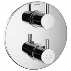Flova Levo Slim Round Single Outlet Shower Trim Kit Only