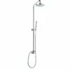 Flova Levo Shower Column With Concealed Inlet Supply & Handset