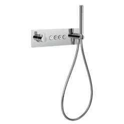 Flova Spring Thermostatic GoClick 4 Outlet Valve With Shower Set