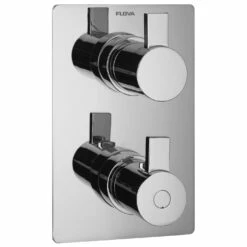 Flova Str8 Slim Square 3 Outlet Shower Trim Kit Only