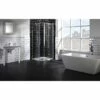 Frontline Aquaglass Elegance 1200x800mm Offset Quadrant RH