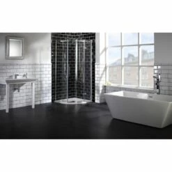 Frontline Aquaglass Elegance 1200x800mm Offset Quadrant RH