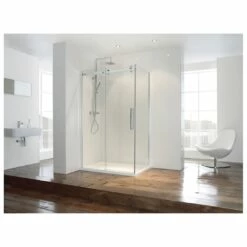 Frontline Aquaglass Frameless 1700mm Sliding Shower Door