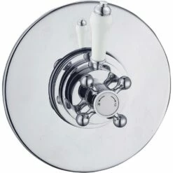 Frontline Holborn Edwardian Round Concealed Thermostatic Shower Valve