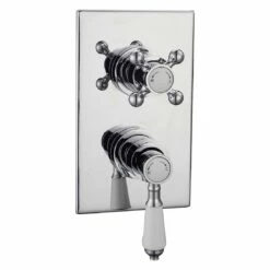 Frontline Holborn Edwardian Square Concealed Thermostatic Shower Valve