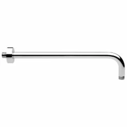 Frontline Aquaflow Curved Shower Arm 400mm Chrome