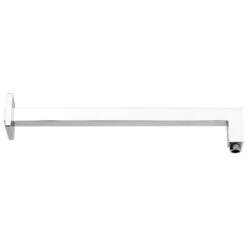 Frontline Aquaflow Brass Square Shower Arm 400mm Chrome