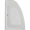 Frontline Aquabathe Cloud 1500 X 1000mm Corner Bath LH