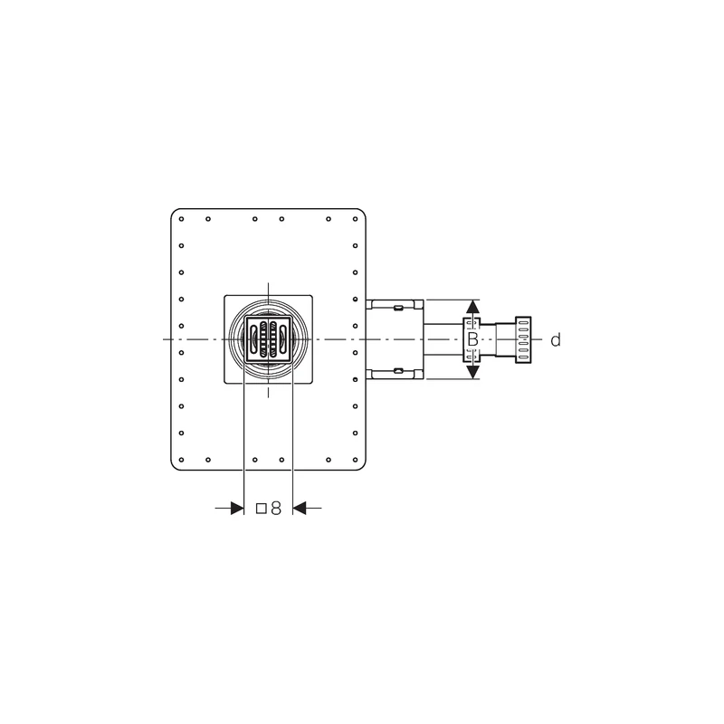 Geberit Floor Drain For Floor Even Shower - Image 3
