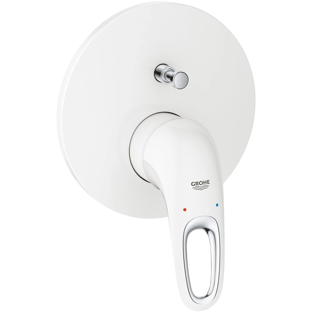 Grohe Eurostyle Single Lever Mixer Trim With Diverter 24049 White