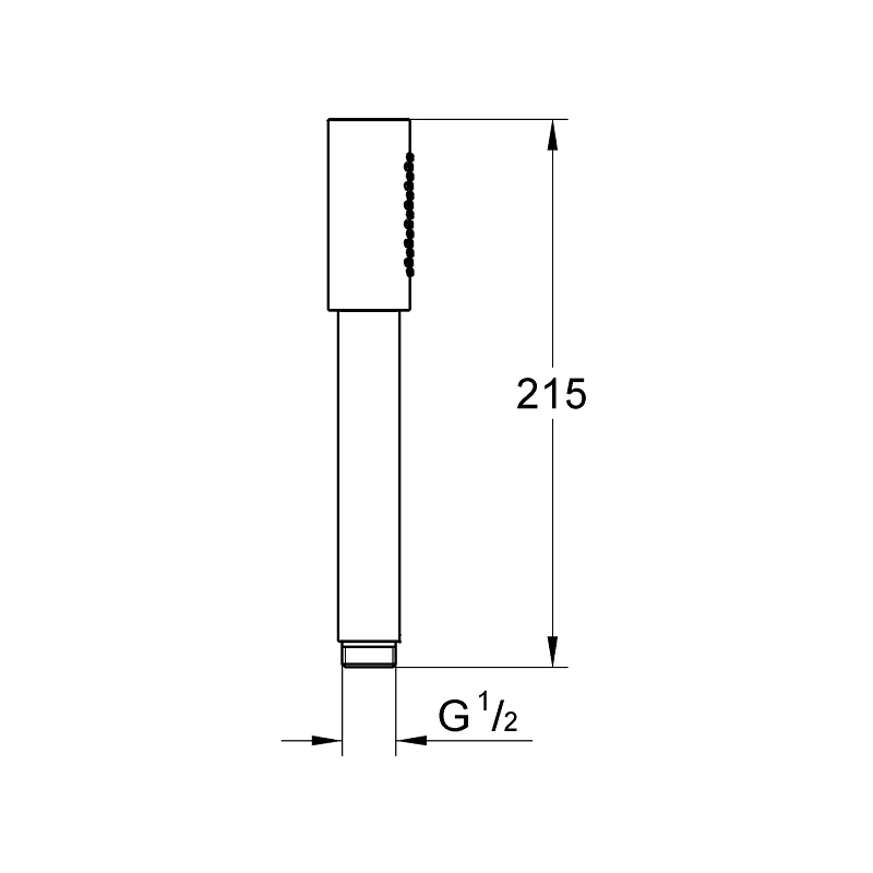 Grohe Sena Stick Hand Shower 26465 Brushed Cool Sunrise - Image 2