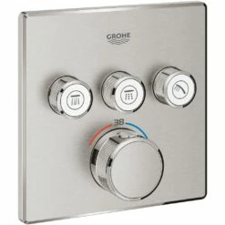 Grohe Smartcontrol Thermostat Trim With 3 Valves 29126 Supersteel