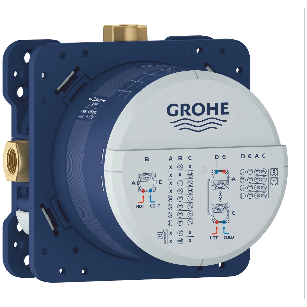 Grohe Rapido Smartbox Universal Rough-In Box 35604 - Image 2