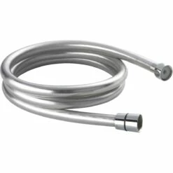 Hudson Reed Smooth Silver Flex Shower Hose