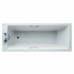 Ideal Standard Tempo 170x70cm Plus+ Bath With Handgrips E1559