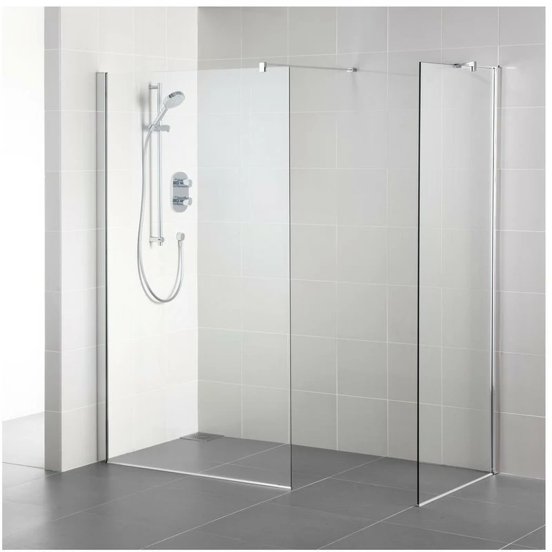 Ideal Standard Synergy 1200mm Wet Room Panel L6225 Bright Silver