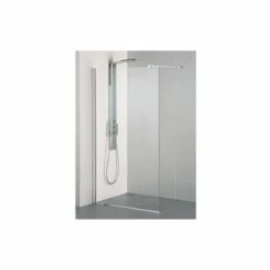 Ideal Standard Synergy 1400mm Wet Room Panel L6226 Bright Silver